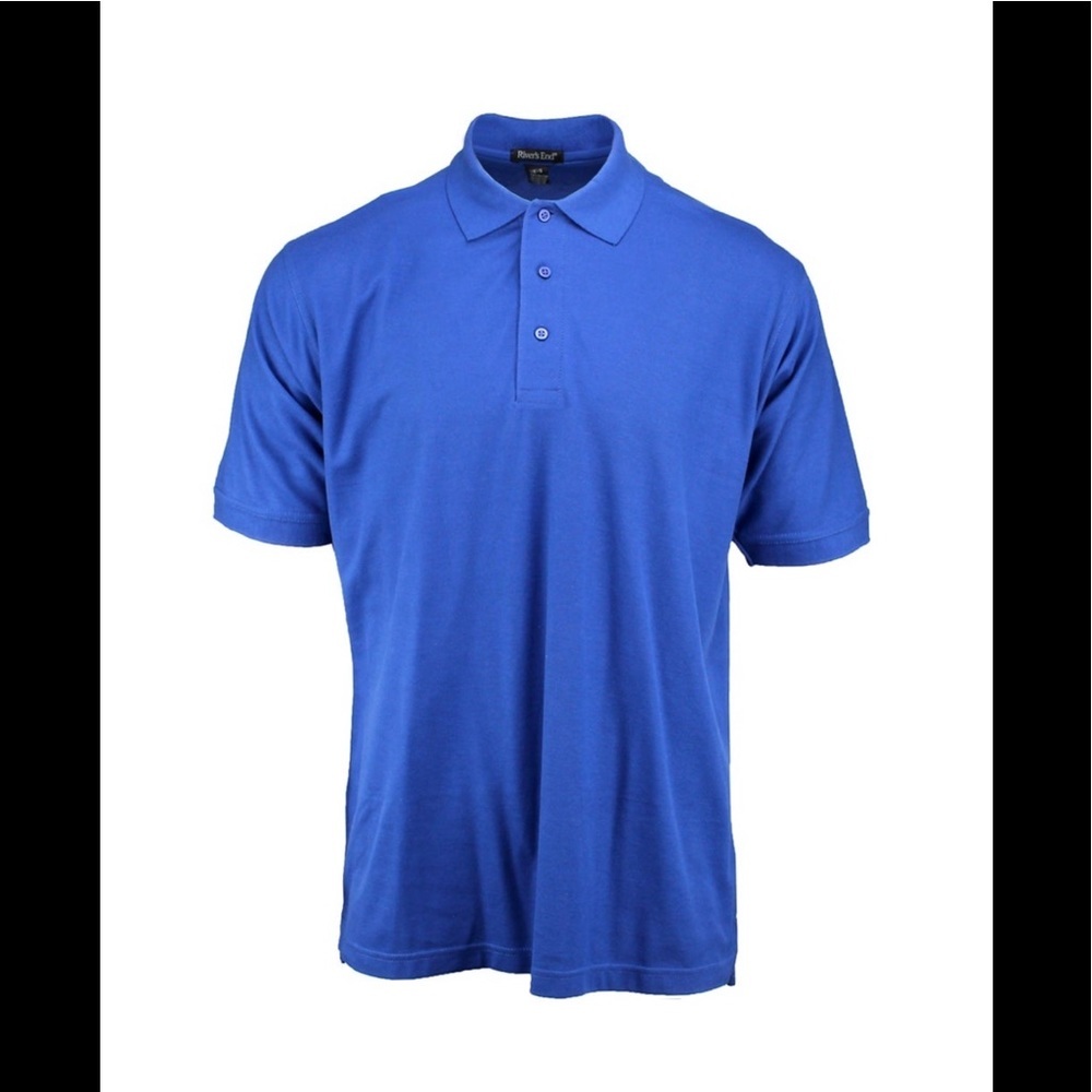 RIVERS END encare sport shirt mens casual polo/classic plus fashion size 4XL